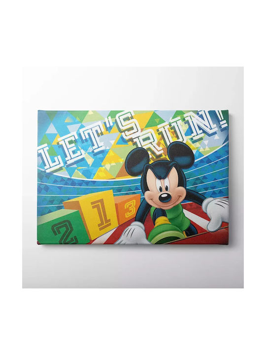Παιδικός Πίνακας Mickey 80x120εκ.