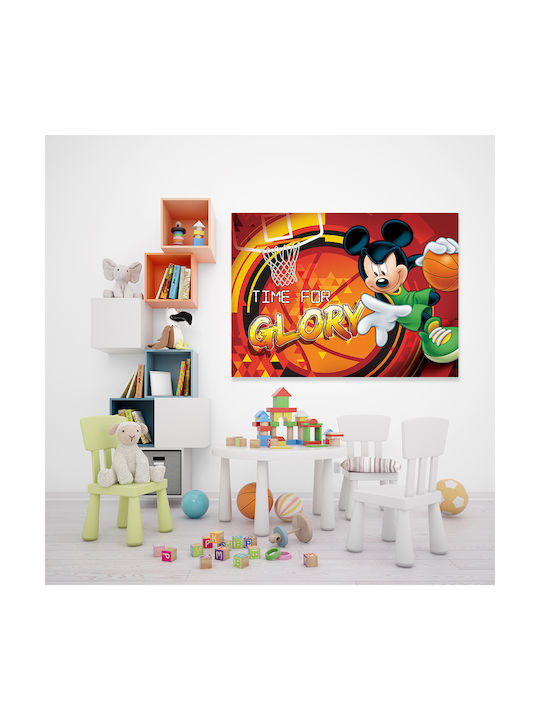Παιδικός Πίνακας Mickey σε Καμβά 45x65εκ.