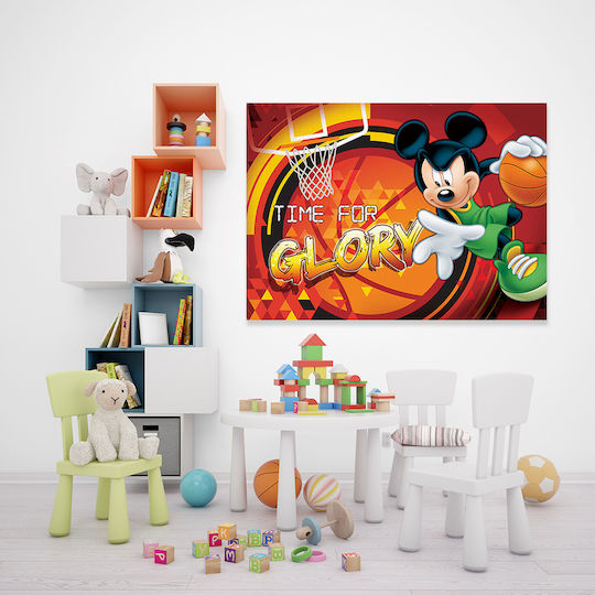 Kids Canvas Wall Painting Mickey 45x65cm