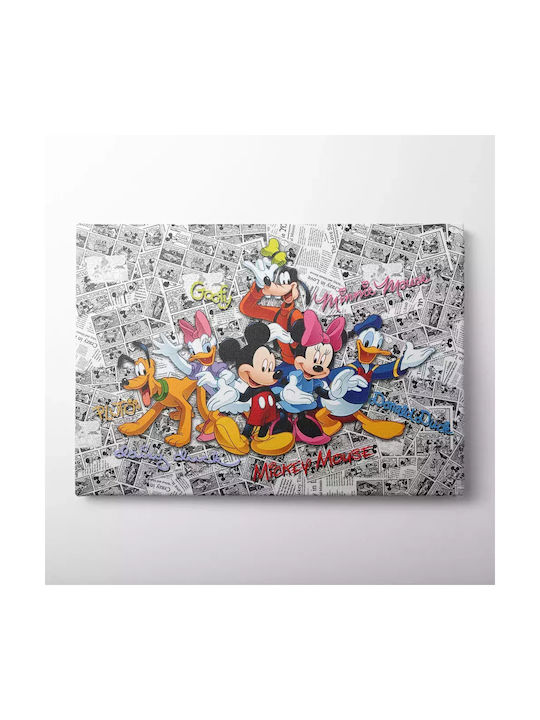 Παιδικός Πίνακας Mickey & Friends 80x120εκ.