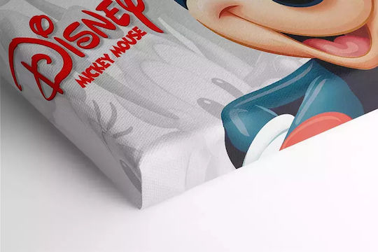 Παιδικός Πίνακας Mickey σε Καμβά 45x65εκ.
