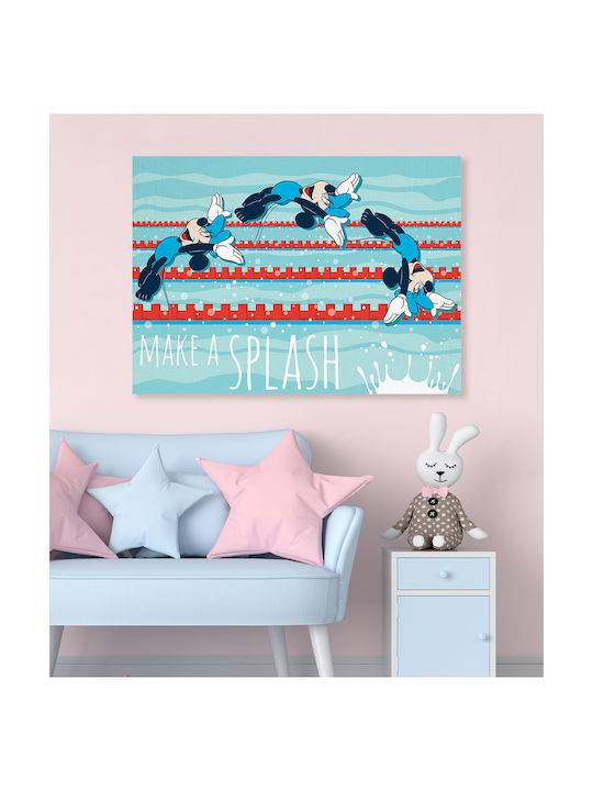 Kids Canvas Wall Painting Minnie 30x40cm
