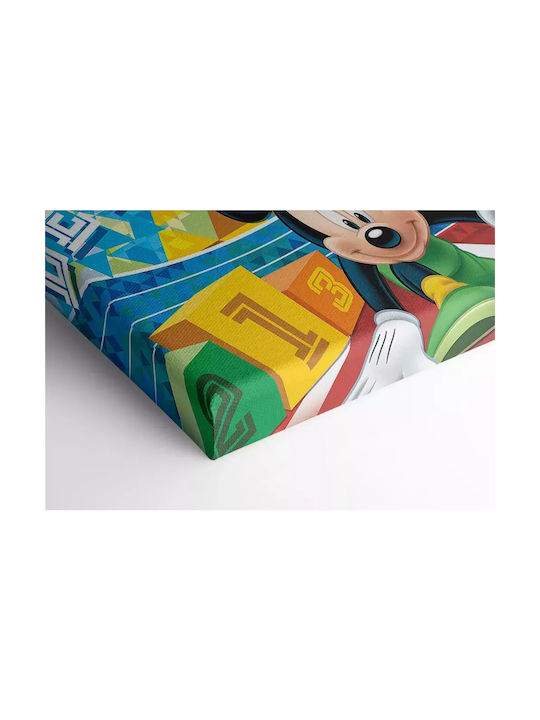 Παιδικός Πίνακας Mickey σε Καμβά 30x40εκ.