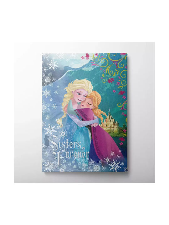 Παιδικός Πίνακας Frozen 80x120εκ.