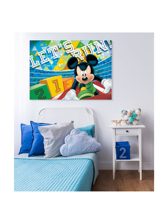Παιδικός Πίνακας Mickey σε Καμβά 45x65εκ.