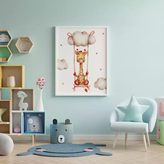 Giraffe In The Sky 21x30cm