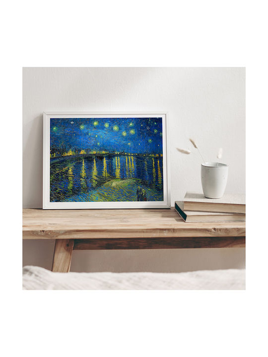 Poster Van Gogh Starry Night Over Rhone Art106 30cm X 40cm