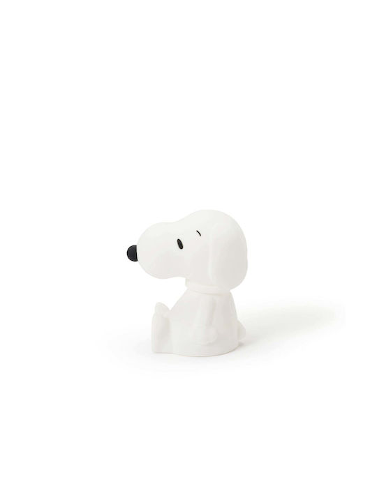 Mr Maria Nachtlicht für das Kinderzimmer LED Snoopy Batterien Weiß