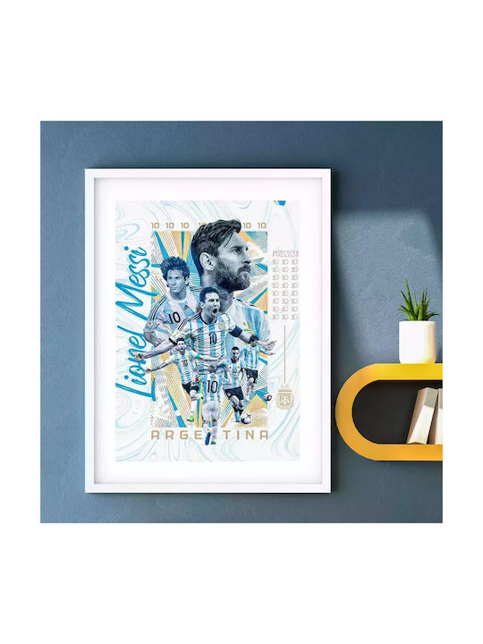Poster Messi Sc031 21cm X 30cm