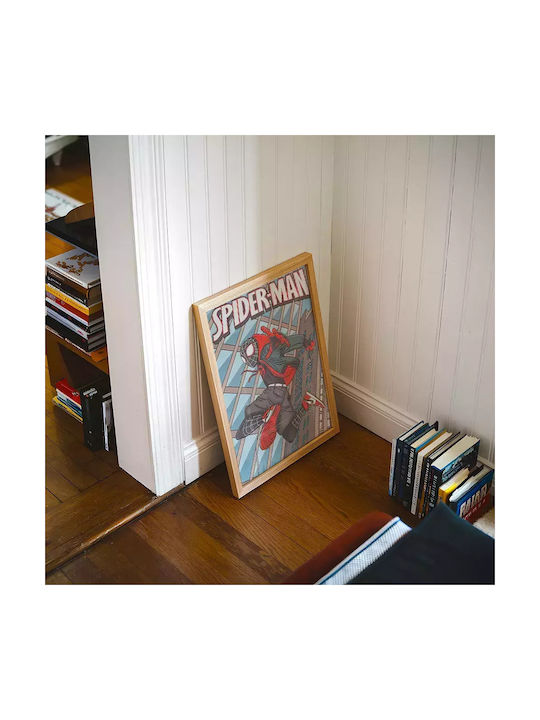 Poster Spiderman In Red Jordan Air Snk272 21cm X 30cm