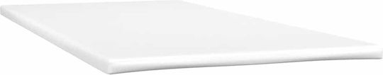 Ein Einzelbett Mit Stoff Rosa Mit Lattenrost Und Matratze 90x210cm