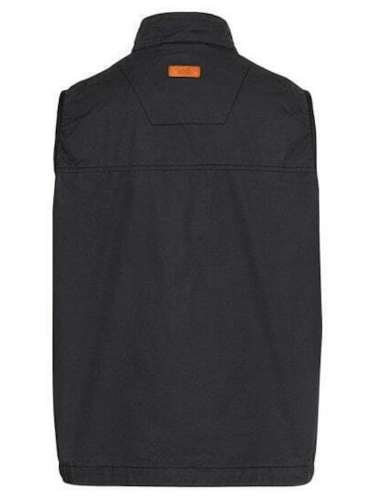 Sleeveless Jacket Blue