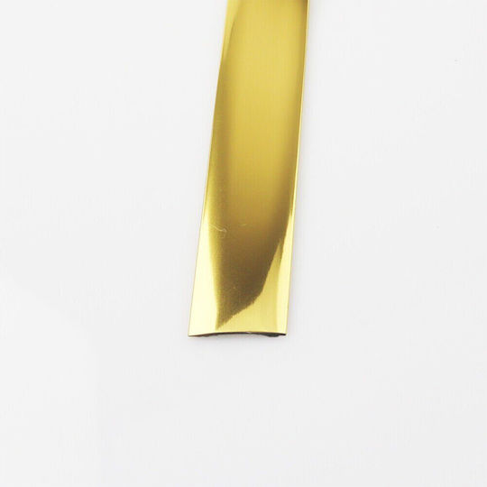 Selbstklebende Ornamentrolle 20mm x 15m Gold-Chrom-Farbe