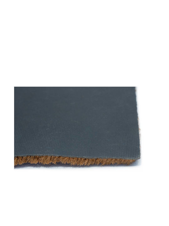 Sdim Entrance Mat made of Coir with Anti-slip Backing Freestyle XL 460 Home Herringbone 50x80cm Thickness 17mm
