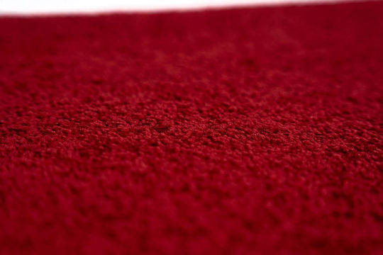 Sdim Fußmatte Teppich mit rutschfester Unterlage Memphis 015 Red 60x80cm