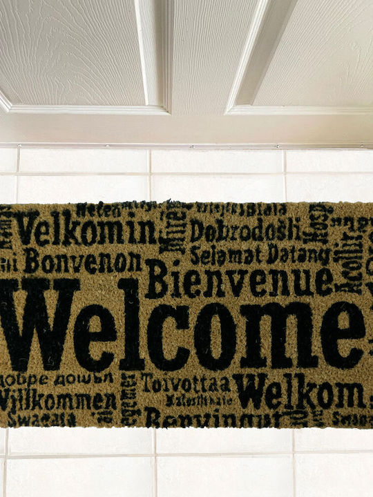 San Lorentzo Праг за вход Правоъгълена Welcomemultilingual-1 33x60бр