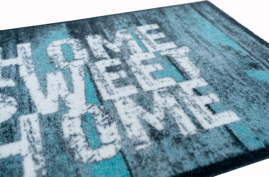 Sdim Entrance Mat Anti-slip Prestige 002 Home Sweet Home Green 50x75cm