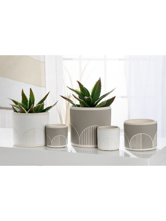 ArteLibre Planter Ceramic Multicolour 12x12x10.5cm.