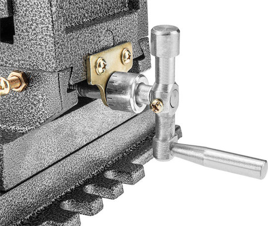 Neo Tools Fixed Bench Vise Made of Cast Iron with Maximum Opening 100mm