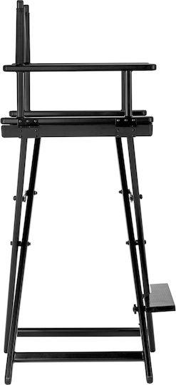 Gabbiano Chair for Makeup with Adjustable Height Black