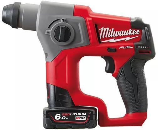 Milwaukee M12 CHCID-402B Set Impact Screwdriver & Hammer 12V with 2 Batteries 4Ah and Case