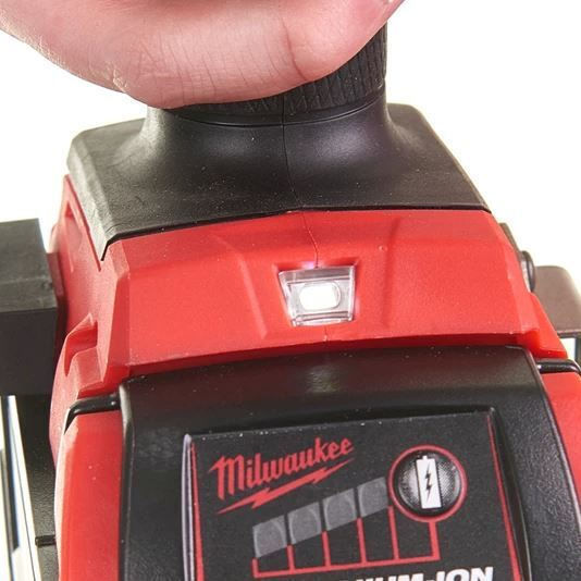 Milwaukee FPP4C2-553P Set Angle Wheel & Impact Drill Driver & Impact Screwdriver & Hammer 18V with 3 Batteries 5Ah - 5.5Ah and Case