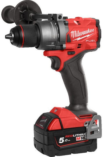 Milwaukee FPP2F3-502X Set Impact Drill Driver & Impact Driver 18V with 2 Batteries 5Ah and Case