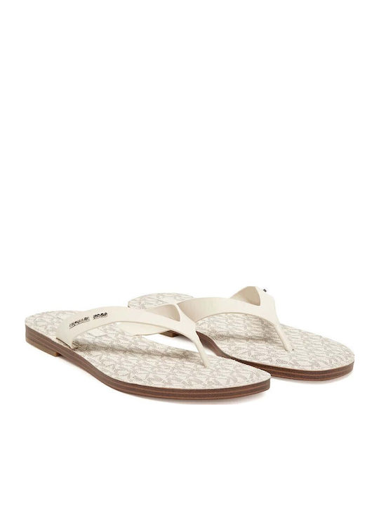 Michael Kors Koko Flip Flops Μπεζ