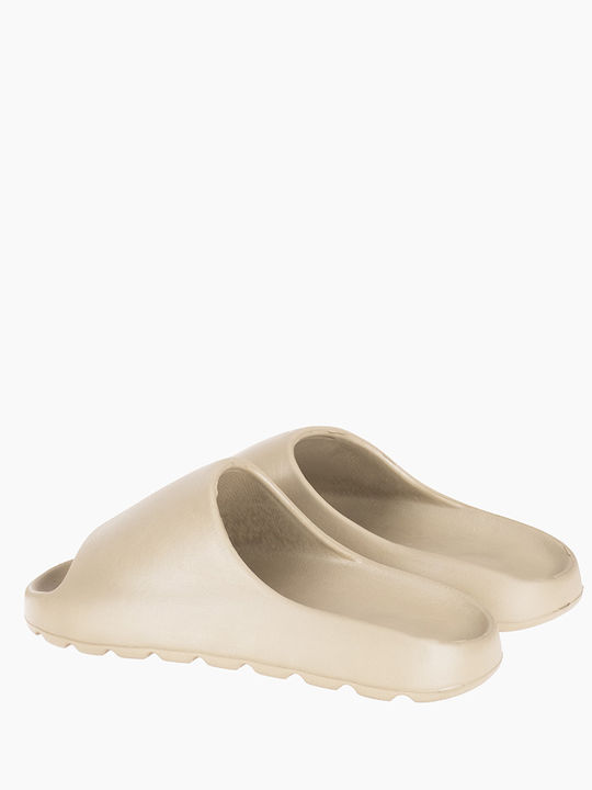 Men's Slides Beige