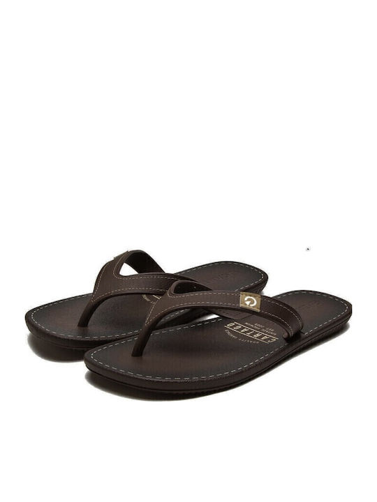 Ανδρικά Flip Flops Ανατομικά Καφέ