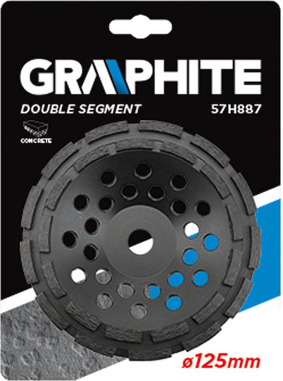 Graphite Disc de șlefuire Materiale de construcție 125mm