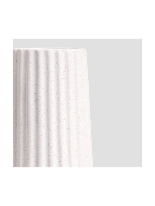 Homla Decorative Vase Ceramic Novo Ecru 11.5xH19.5cm