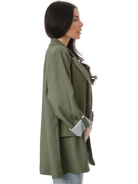 Silia D Damen Blazer khaki skk-25-2461 (khk)