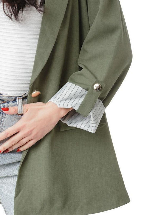 Silia D Damen Blazer khaki skk-25-2461 (khk)