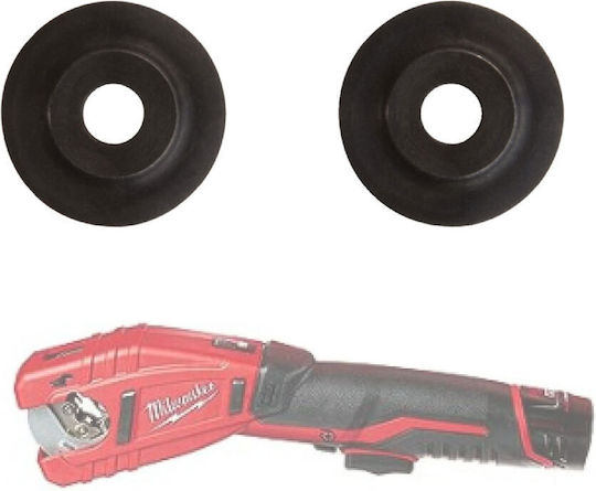 Milwaukee 48380010 Ροδάκι για Κόφτη για C12PC-21C Σετ 2τμχ