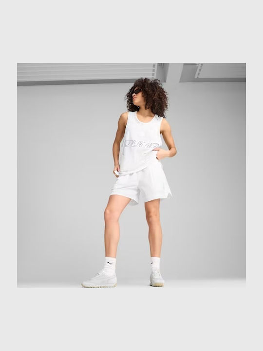 Γυναικείο Αθλητικό Σορτς White