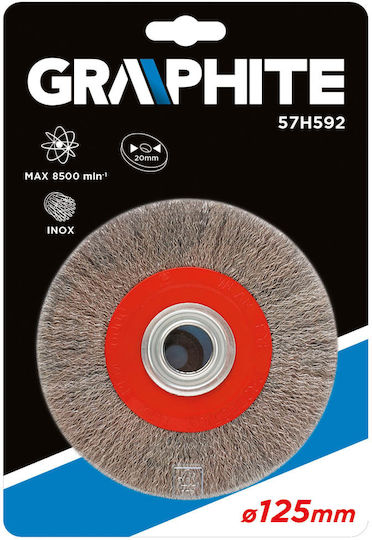 Graphite 57H592 Perie de sârmă pentru găurire 20mm