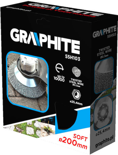 Graphite Συρματόβουρτσα για Δράπανο 200mm