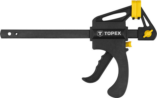Topex Σφιγκτήρας Σκανδάλης 150mm 12A515 Σφιγκτήρας Αυτόματος Σκανδάλης με Μέγιστο Άνοιγμα 150mm