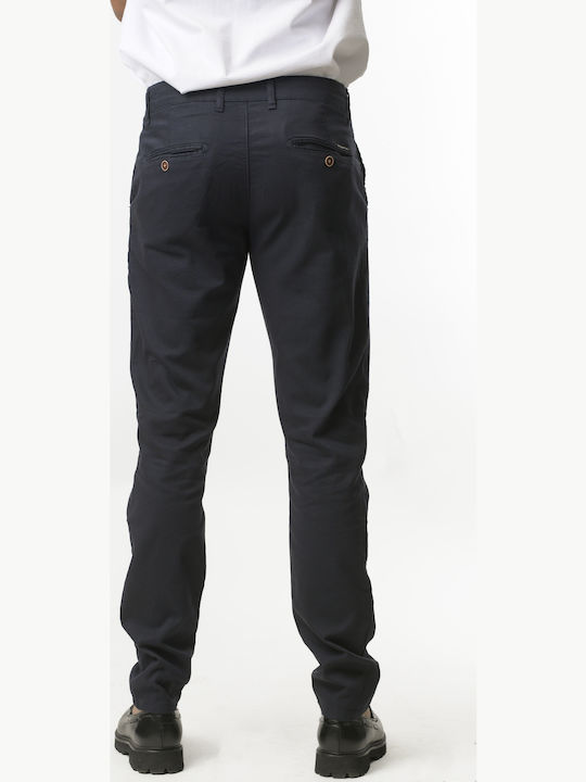 Pantaloni Chino Elastic Marina