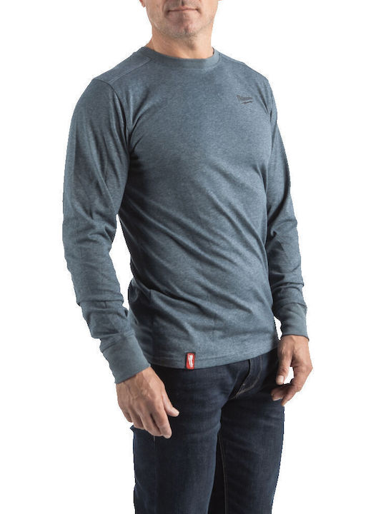 Milwaukee Herren Arbeitshemd Blau