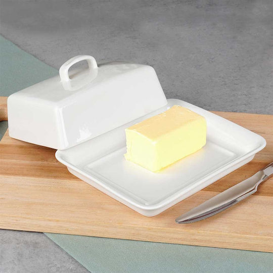 Vilde Farfurie de unt Ceramică Alb 1pcs