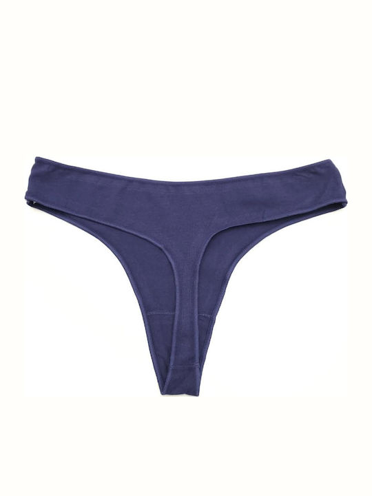 Women's String Navy Blue