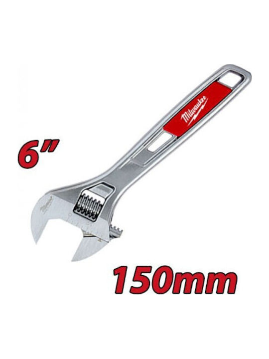 Milwaukee French Wrench with Adjustable Opening 24.5mm 150mm