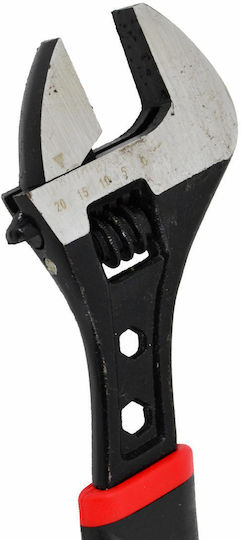 AWTools Französischer Schraubenschlüssel Länge 200mm mit einer Maulöffnung von bis zu 20mm