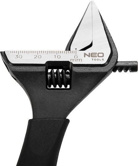Neo Tools Französischer Schraubenschlüssel Länge 150mm mit einer Maulöffnung von bis zu 34mm