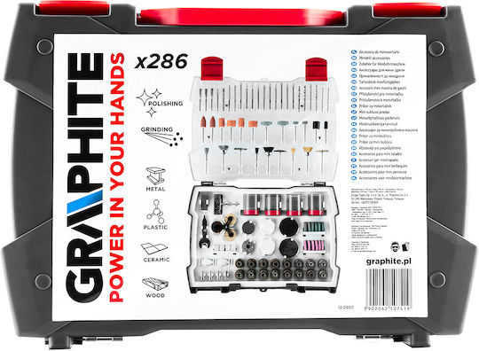 Graphite Αναλώσιμα Πολυεργαλείων 286τμχ 55H085