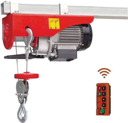 Nova Palan electric PW600D pentru o Încărcătură cu Greutate de până la 600kg în Culorea Roșu