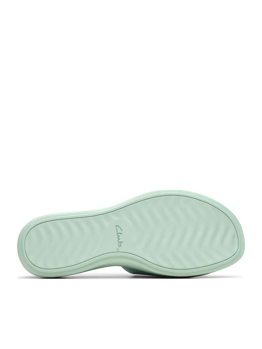 Drift Twist Frauen Flip Flops in Grün Farbe