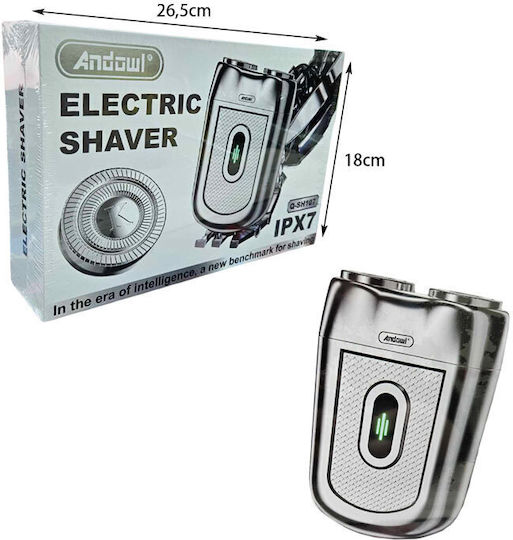 Andowl Q-SH107 Ξυριστική Μηχανή Προσώπου Επαναφορτιζόμενη